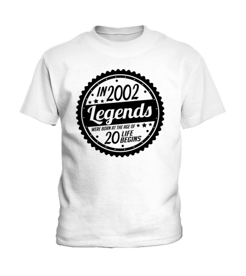 The legend was born in 2002 Kids T-Shirt
