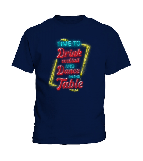 Vintage Neon Art Electro Rave Kids T-Shirt