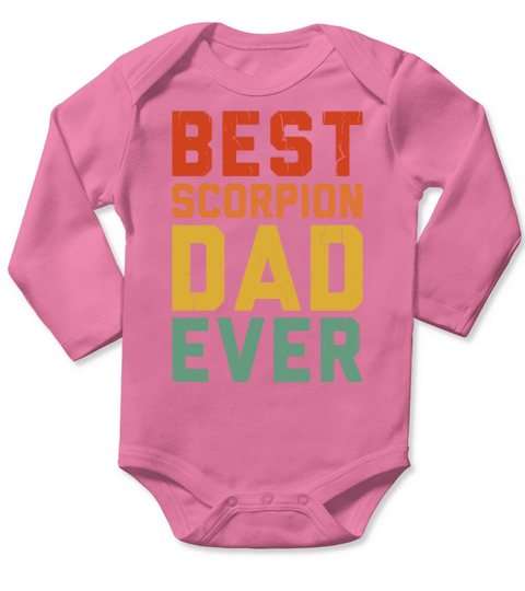 Amazing Scorpion Tee Vintage Edition Long Sleeve Baby One-Piece