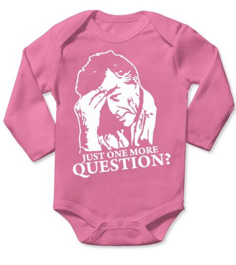 Columbo Just One More Question Long Sleeve Baby One-Piece