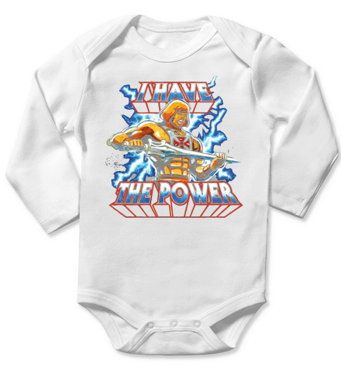 he man i have power Long Sleeve Baby One-Piece
