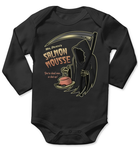 The Salmon Mousse T-Shirt Long Sleeve Baby One-Piece