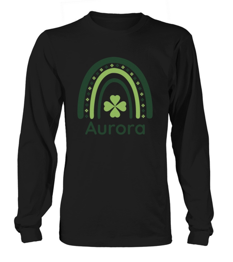 Aurora Clover Boho Rainbow Long sleeved Unisex