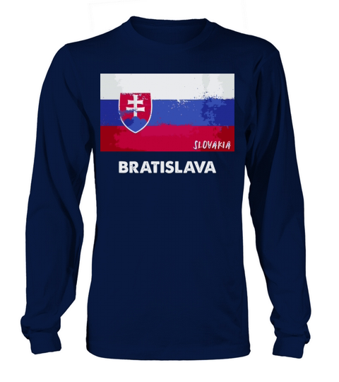 Bratislava Slovakia Long sleeved Unisex