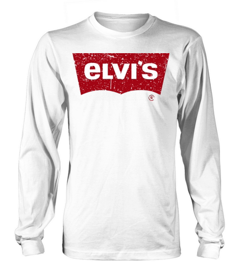 Elvis Levis Style District Vintage Long sleeved Unisex