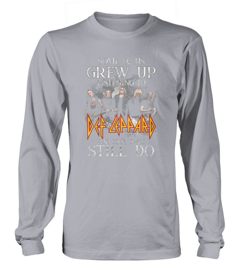 Some of us grew up listening to Def Leppard the cool ones still do - Baby Onesie Long sleeved Unisex