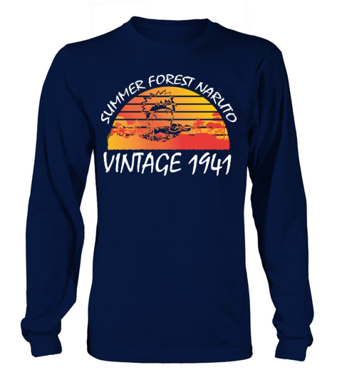 Summer Forest Vintage 1941 Long sleeved Unisex