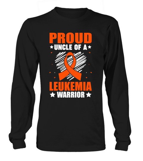 Uncle Leukemia Cancer Awareness Warrior Support Or Long sleeved Unisex