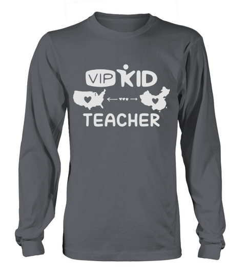 Vip kid teacher Long sleeved Unisex