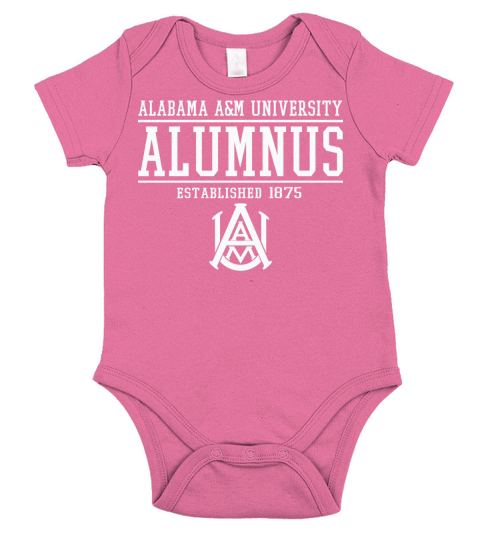 Alabama A&M University  Alumnus Short Sleeve Baby One-Piece