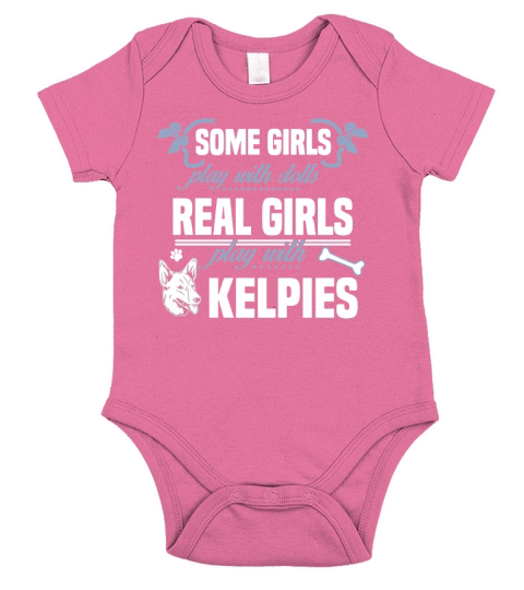 Australian kelpie T-Shirt Short Sleeve Baby One-Piece