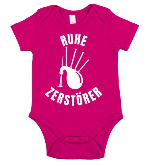 Bagpipe Bagpiper Gift Short Sleeve Baby One-Piece