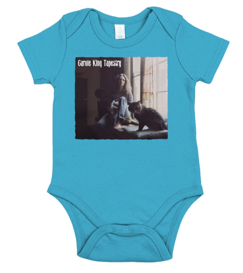 Carole King   Tapestry Tshirt Short Sleeve Baby One-Piece