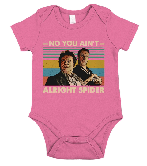 GoodFellas No you ain’t alright spider vintage shirt Short Sleeve Baby One-Piece