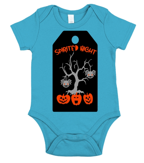 Halloween Gift Tags Halloween Favor 3 Short Sleeve Baby One-Piece