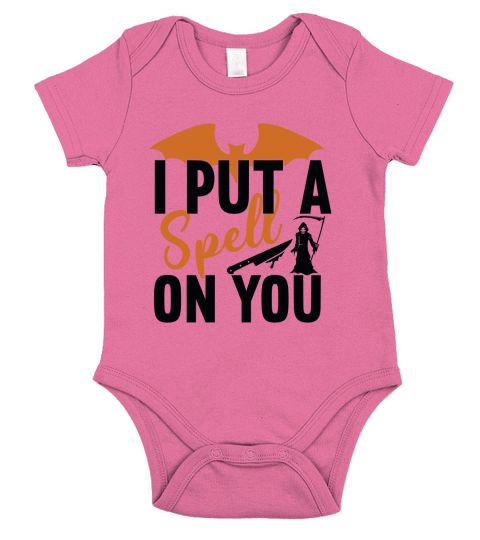 I Put a Spell on You Short Sleeve Baby One-Piece