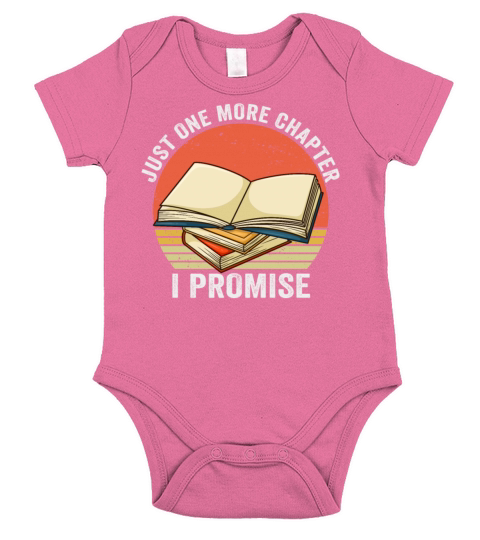 Just One More Chapter I Promise Reading Short Sleeve Baby One-Piece
