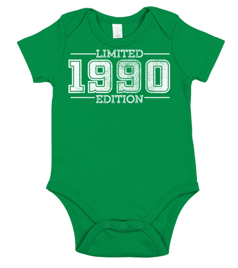 Limited 1990 Edition Short Sleeve Baby One-Piece
