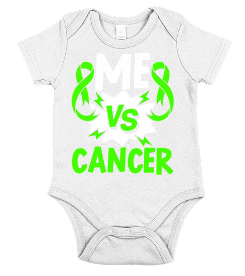 Me vs Liver Cancer Primary Hepatic Cancer Short Sleeve Baby One-Piece