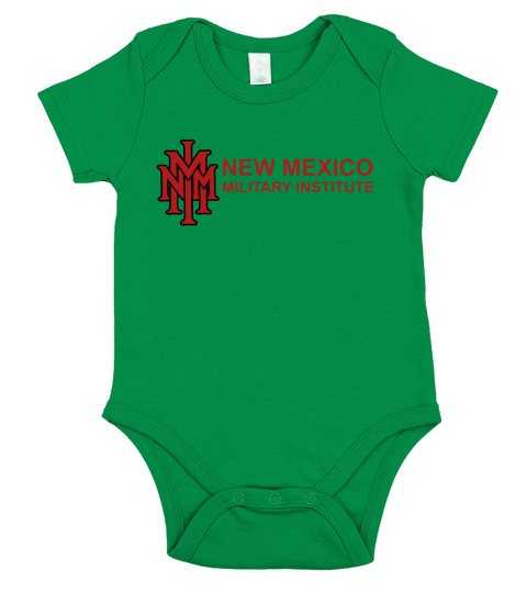New Mexico Military Institute. Short Sleeve Baby One-Piece