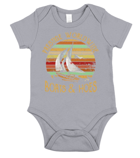 Prestige worldwide boats and hoes Short Sleeve Baby One-Piece