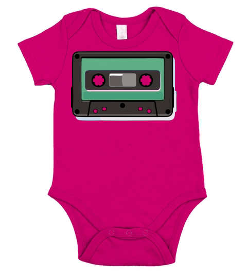 RETRO CASET Short Sleeve Baby One-Piece