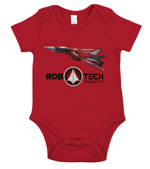 Robotech Macross Squadron Aircraft Short Sleeve Baby One-Piece