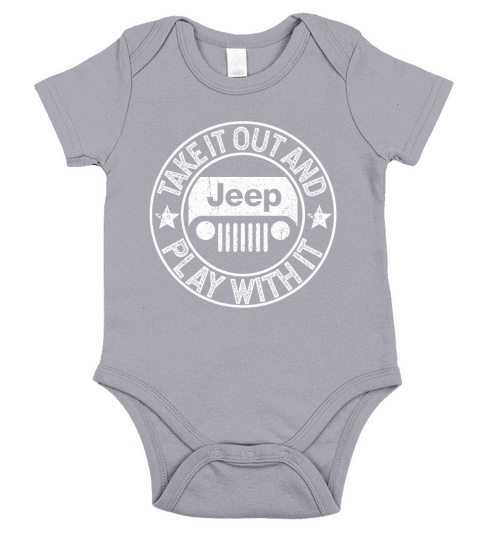 Take It Out And Play With It Jeep - Coffee Mug (colored) Short Sleeve Baby One-Piece