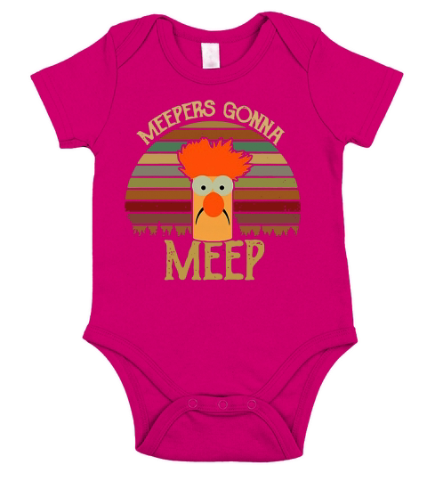 The Muppet Show Meepers gonna meep vintage shirt Short Sleeve Baby One-Piece