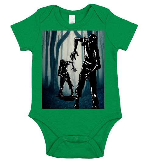 Zombies Short Sleeve Baby One-Piece