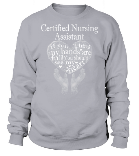 Certified Nursing Assistant You Should See My Heart Halogram 2020 Sweatshirt Unisex