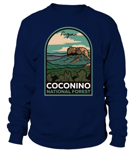 Coconino National Forest Arizona Vintage Sweatshirt Unisex