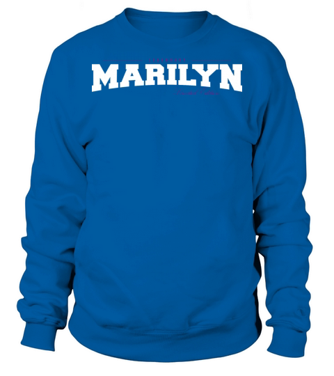 Marilyn Name Limited Edition Funny Retro Vintage Sweatshirt Unisex