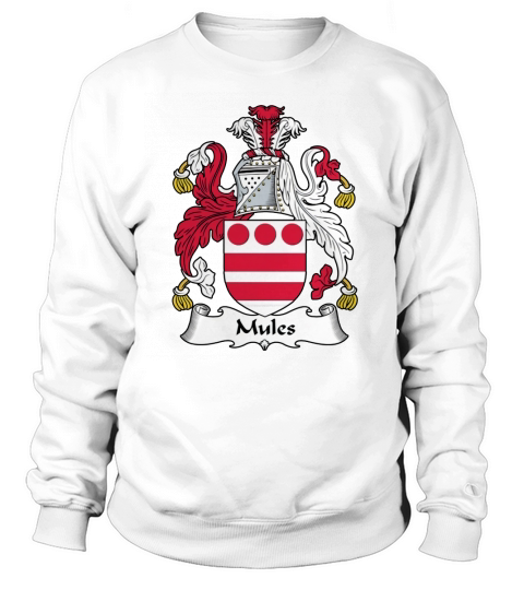 Mules Family Crest British Family Crests - Coffee Mug (colored) Sweatshirt Unisex