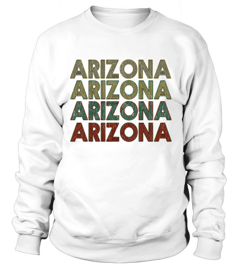 Retro America State Flag Vintage Arizona Sweatshirt Unisex