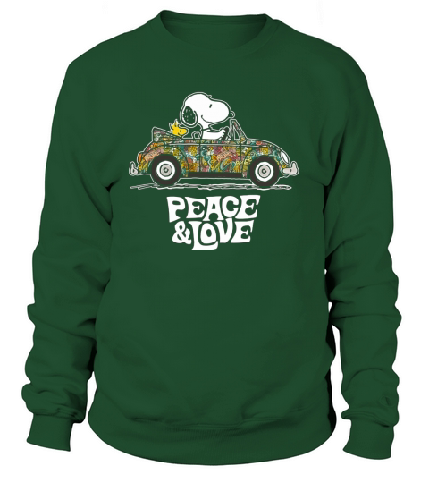 SNOOPY CAR Sweatshirt Unisex