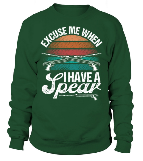 Spearfisher Vintage Retro me when I have a Spear Sweatshirt Unisex