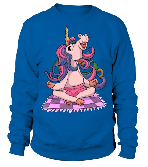 Yoga Unicorn Sweatshirt Unisex