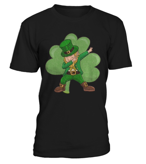 Funny Dabbing Leprechaun St Patricks Day T-Shirt Unisex