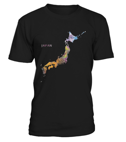 Japan Map T-Shirt Unisex