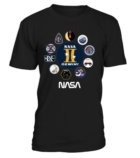 Project Gemini Missions Patch Badge NASA shirt T-Shirt Unisex