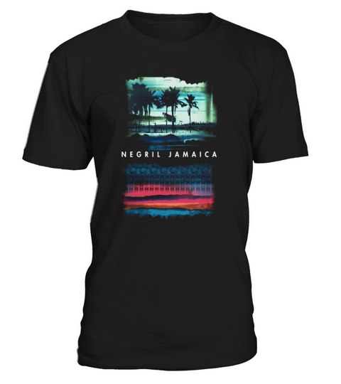 Vintage Negril Beach Shirt Men Jamaica Tshirt Women Kids Tee T-Shirt Unisex