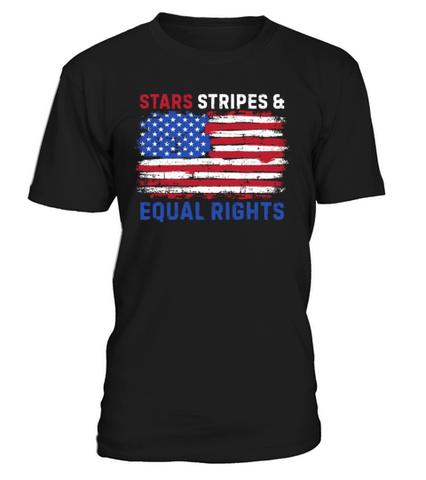Vintage USA Flag x Stars Stripes Equal Rights T-Shirt Unisex