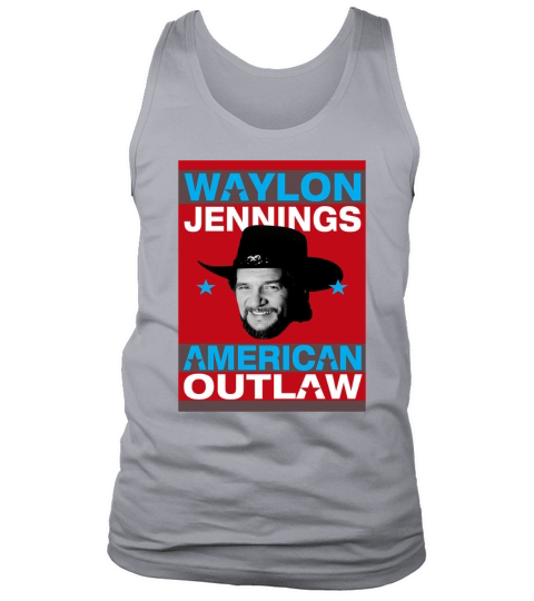 AMERICAN OUTLAW - WAYLON JENNINGS Tank Top Unisex