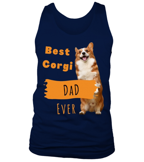 Best Corgi Dad Ever Tank Top Unisex
