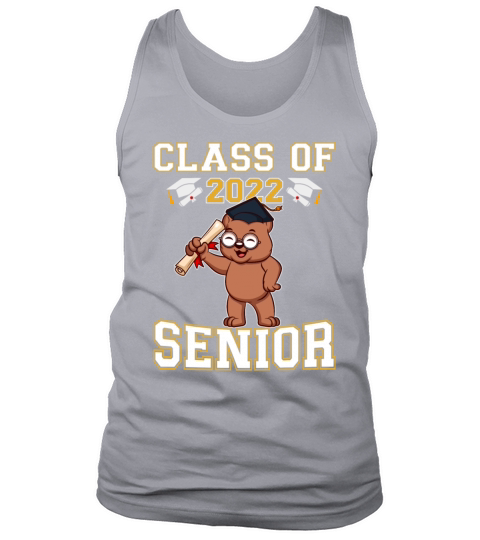 Class Of 2022 Senior Graduate Funny Graduation Tank Top Unisex