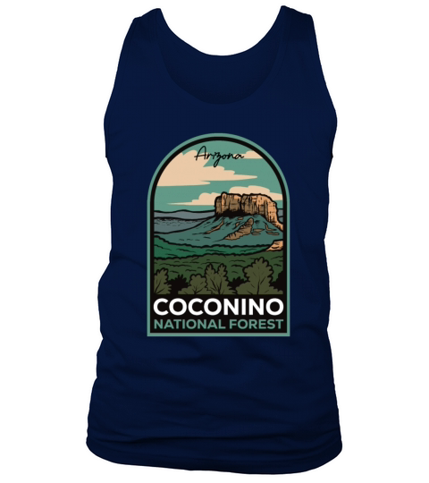 Coconino National Forest Arizona Vintage Tank Top Unisex