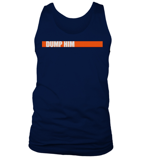 dump him quote logo Tank Top Unisex