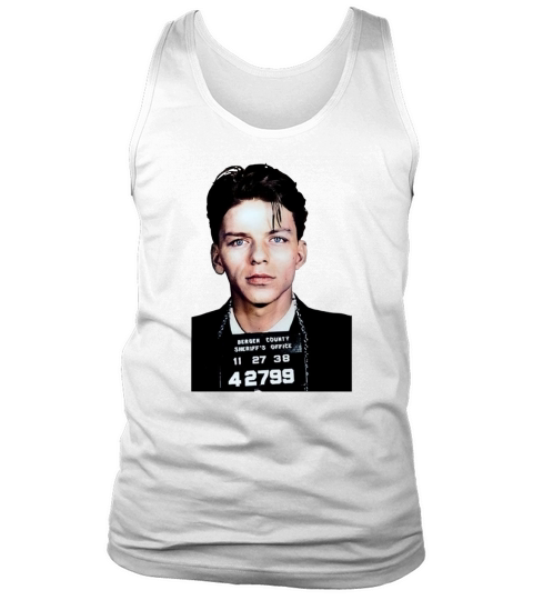 Frank Sinatra Mugshot Colorized Classic Tank Top Unisex