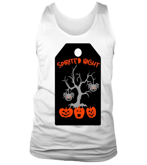 Halloween Gift Tags Halloween Favor 3 Tank Top Unisex